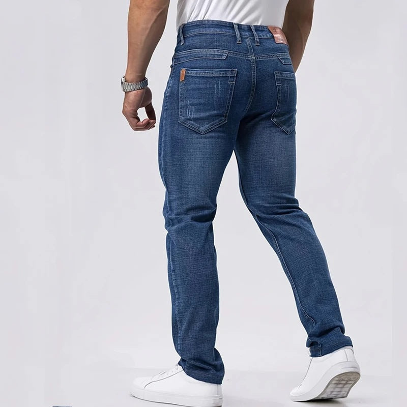 Stretch Jeans Heren | Rechte Pijp | Denim