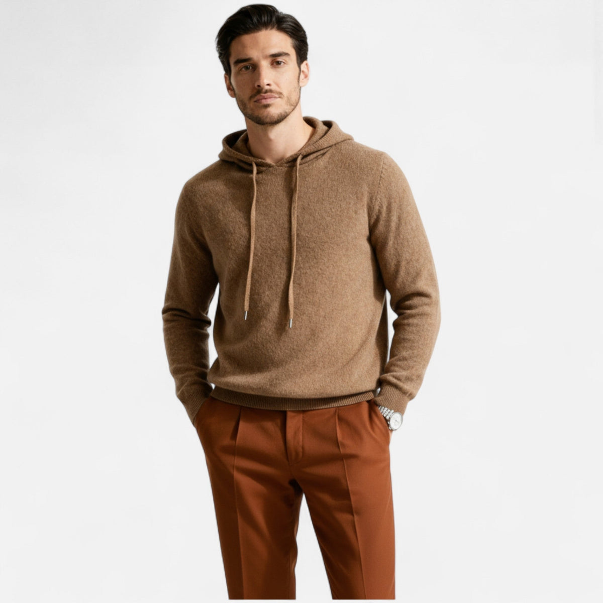 Hoodie Heren van Fijn Breisel | Trekkoord | Raglanmouwen | 7 Kleuren