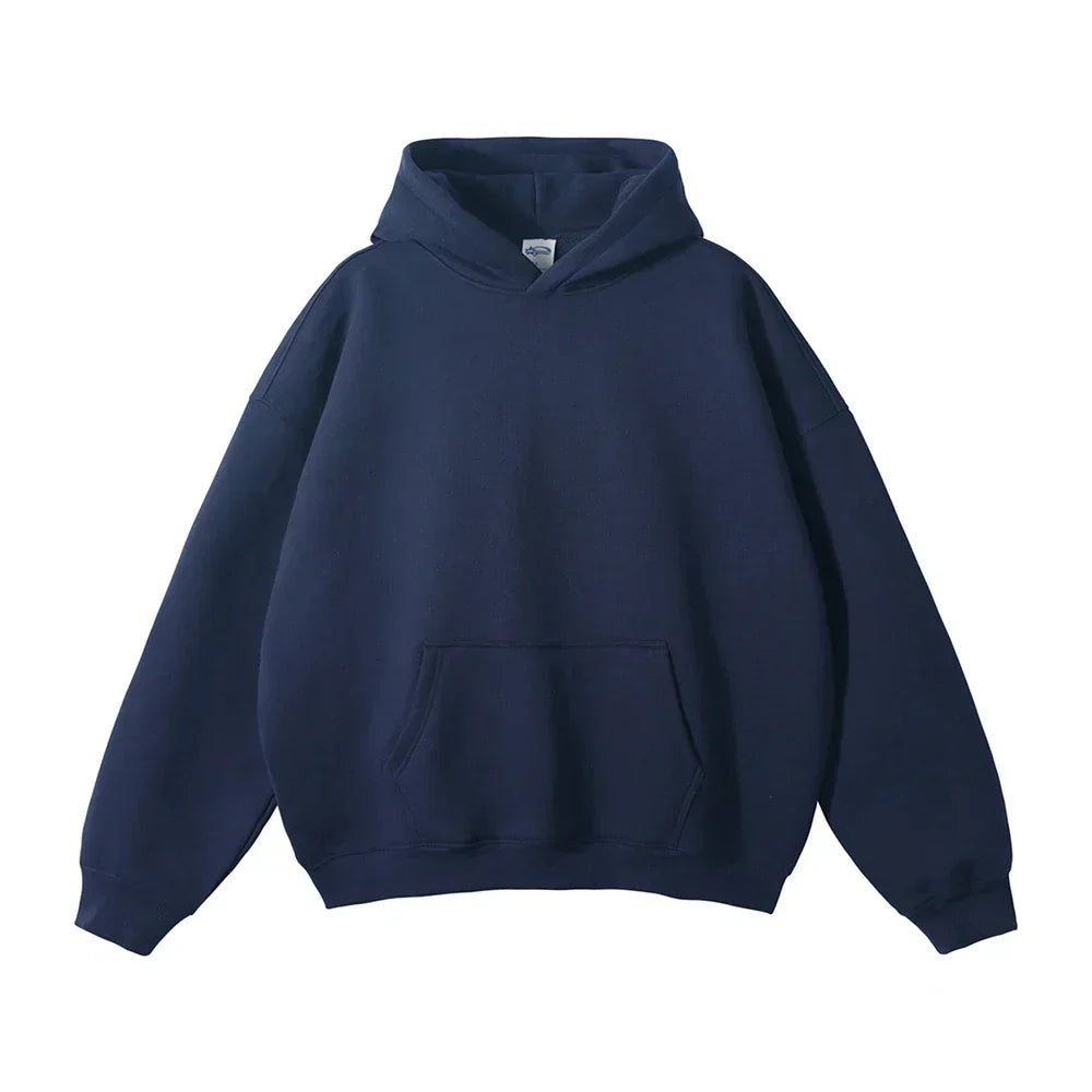 Hoodie Heren met Kangoeroezak | Losse Pasvorm | 15 Kleuren