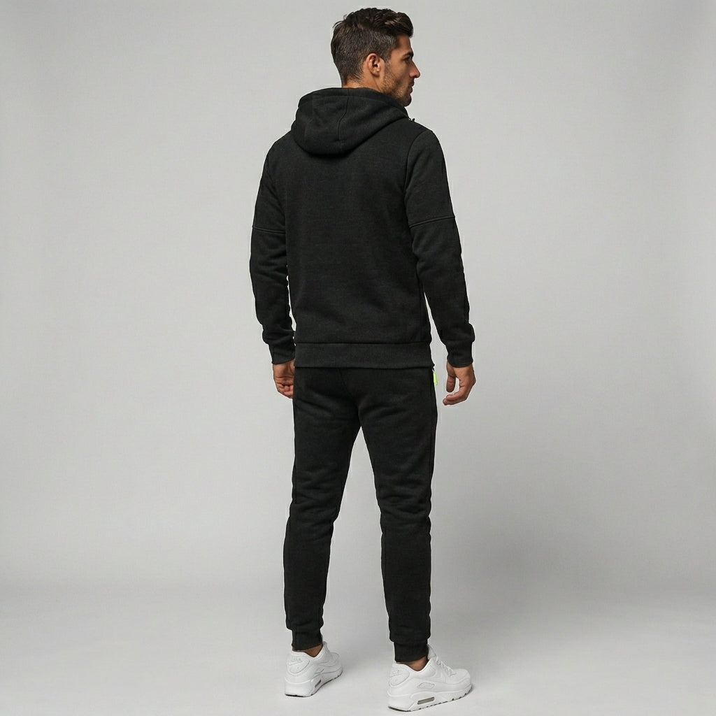 Joggingpak Heren met Ritszakken | Hoodie met Rits | 4 Kleuren