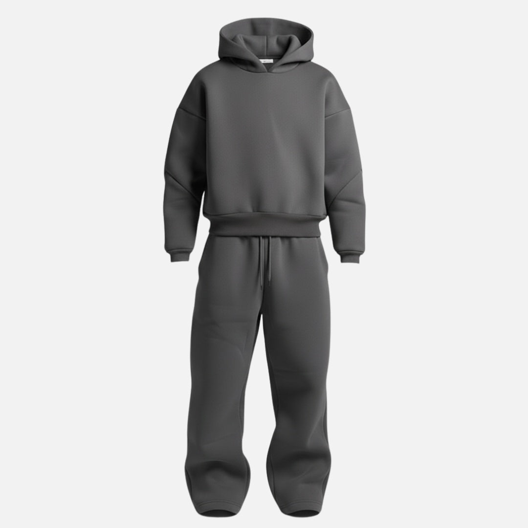 Oversized Joggingpak Heren | Hoodie en Wijde Joggingbroek | 6 Kleuren