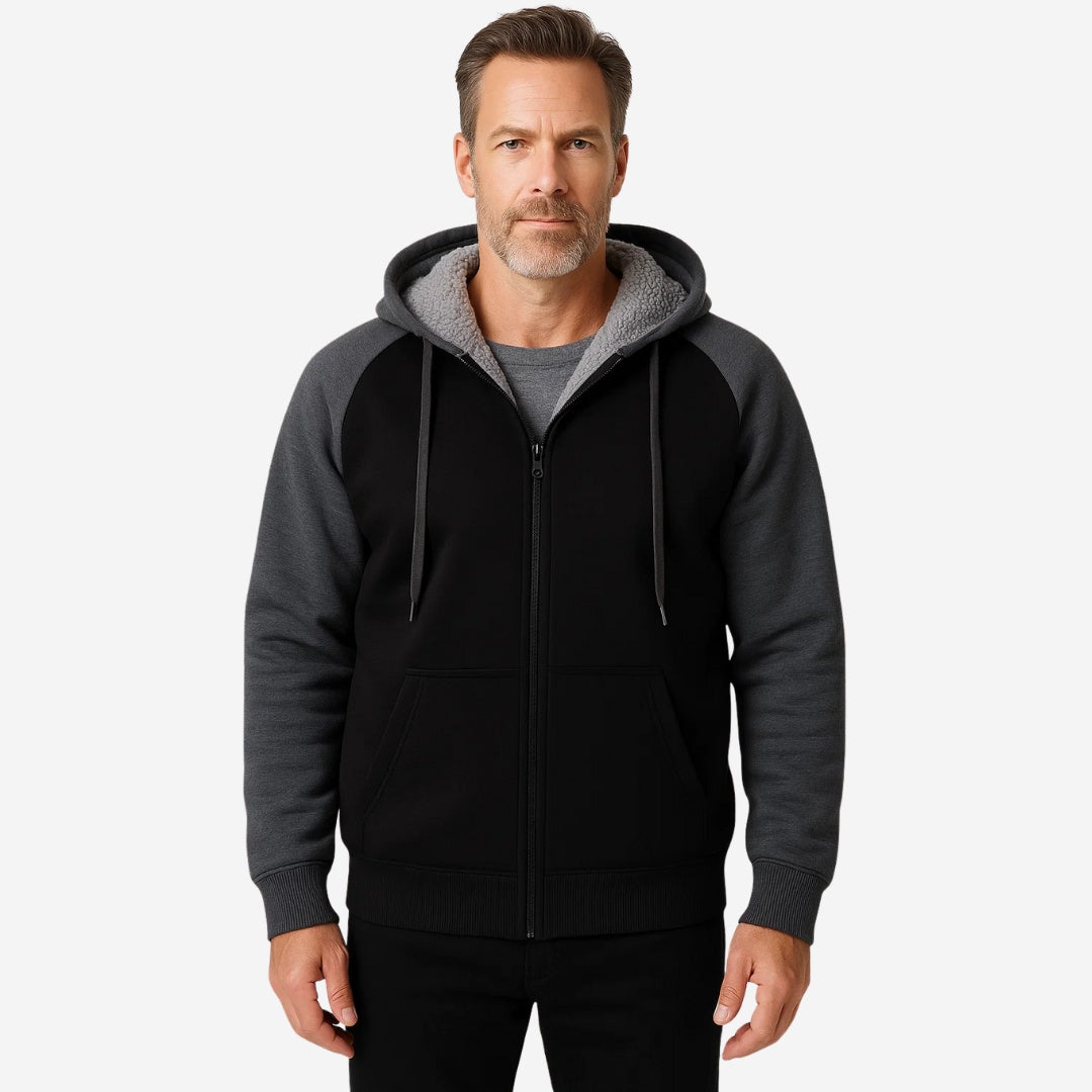 Vest met Capuchon Heren met Sherpavoering | 4 Kleuren