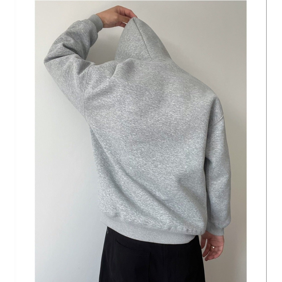 Oversized Hoodie Heren Effen | Kangoeroezak | 2 Kleuren