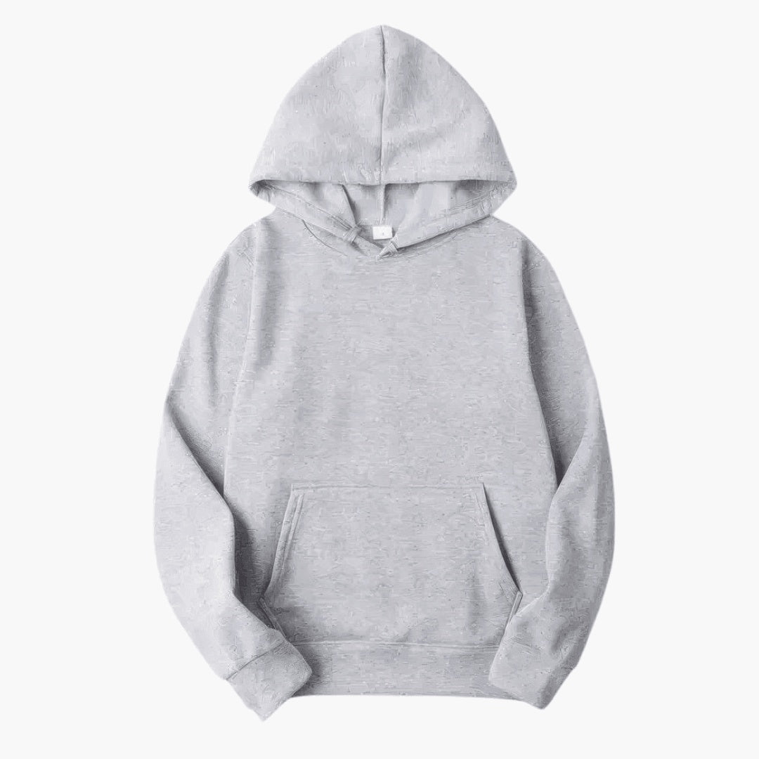 Hoodie Heren | Buidelzak | Geribde Boorden | Casual