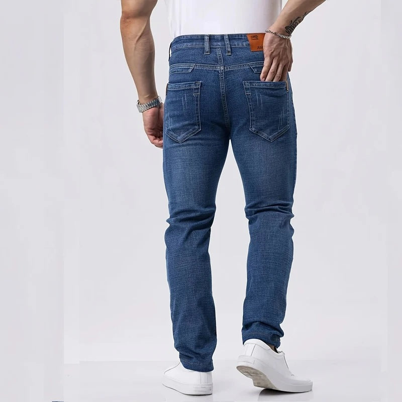 Stretch Jeans Heren | Rechte Pijp | Denim