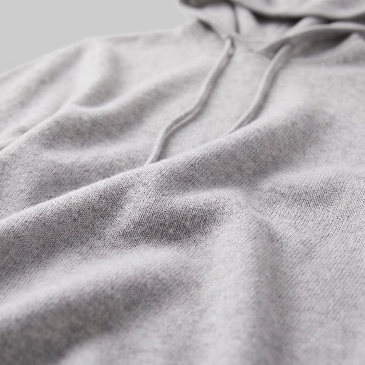Gebreide Hoodie Heren | Fijngebreid | Trekkoord | Regular Fit