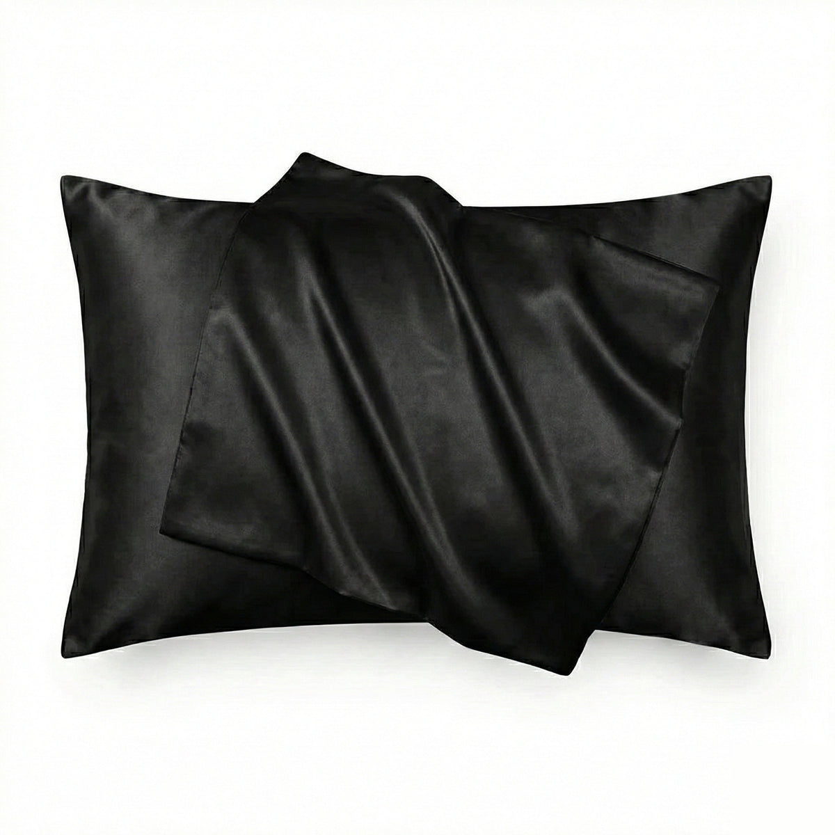 Kussensloop in Satijnlook | Envelopsluiting | 40 x 80 cm | 5 Kleuren