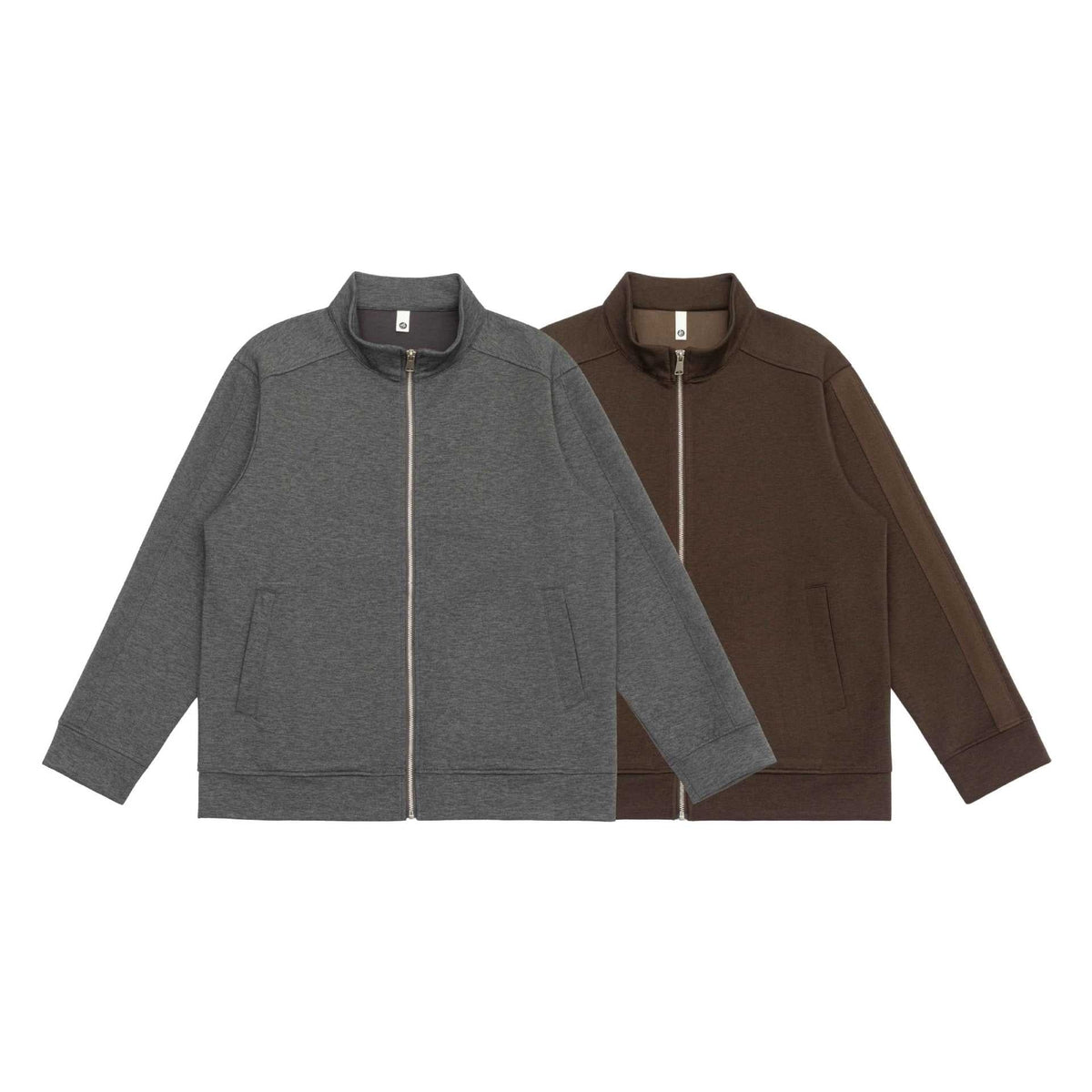 Sweatvest zonder Capuchon Heren | Opstaande Kraag | 2 Kleuren