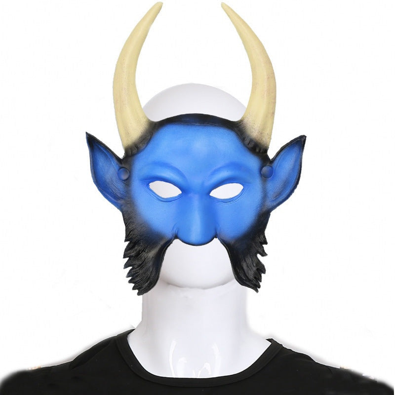 Duivel Halfmasker | Hoorns | 5 Ontwerpen | Halloween Masker