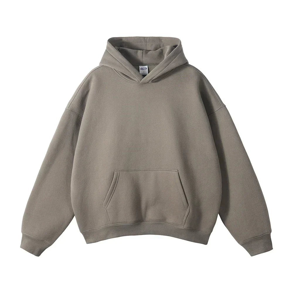 Hoodie Heren met Kangoeroezak | Losse Pasvorm | 15 Kleuren