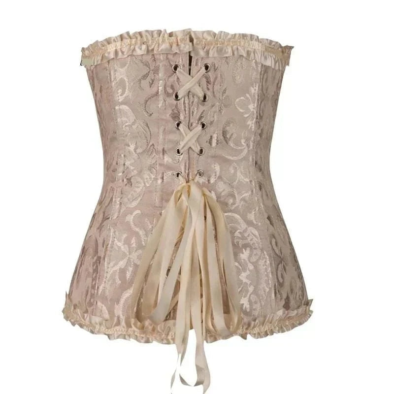 Korset Dames | Brokaatlook | Haken Sluiting | 7 Kleuren