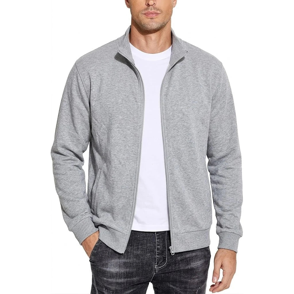 Sweatvest Heren met Kraag en Zakken | 6 Kleuren