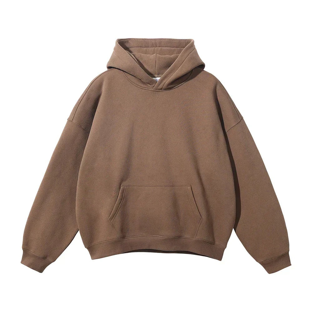 Basic Hoodie Heren | Kangoeroezak | 20 Kleuren