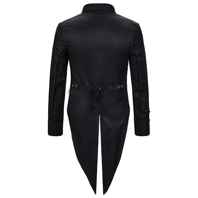 Vampier Slipjas Heren | Gothic Jas | Zwaluwstaart | 3 Kleuren