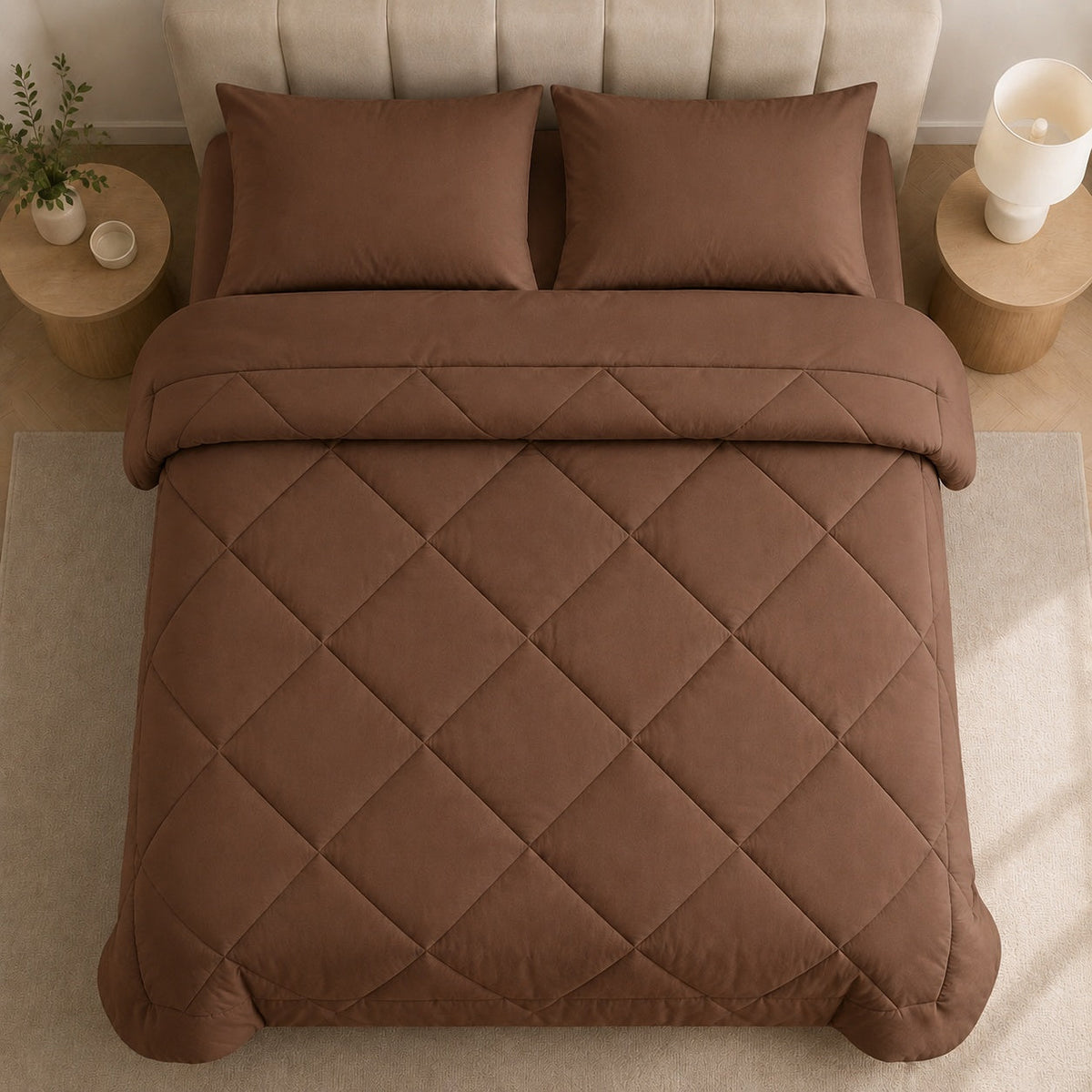 2 in 1 Dekbed zonder Overtrek | 2 Kussenslopen | 9 Kleuren