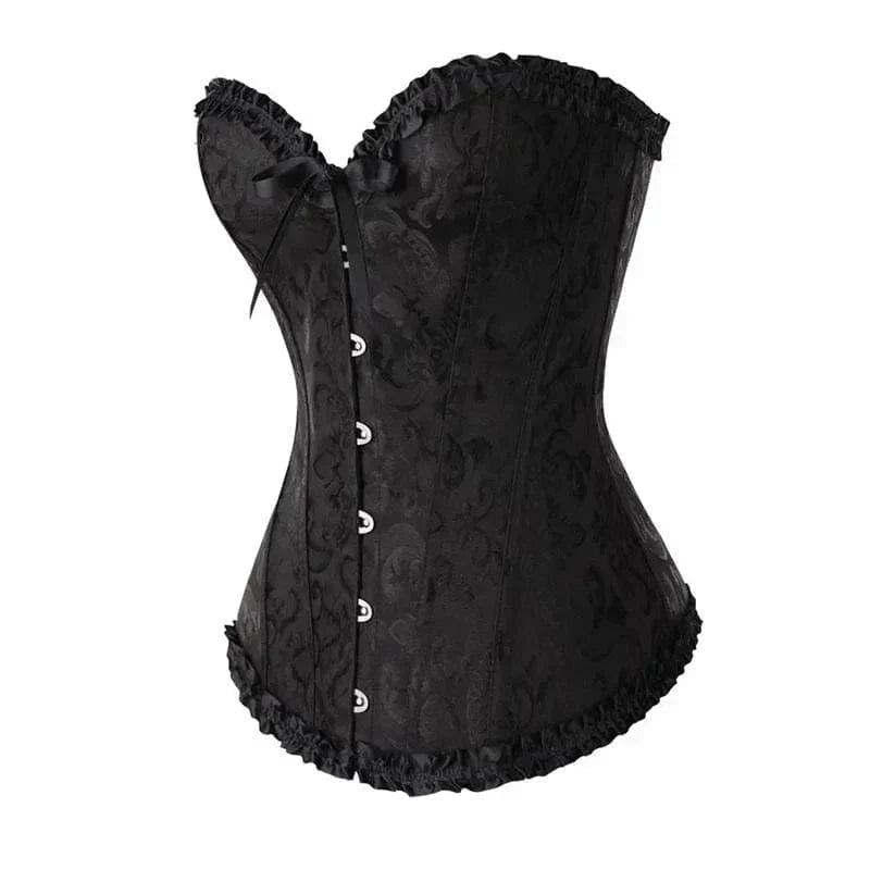 Korset Dames | Brokaatlook | Haken Sluiting | 7 Kleuren