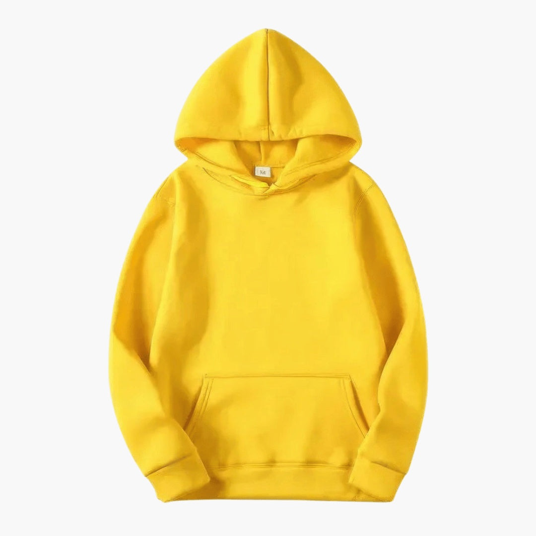Hoodie Heren | Buidelzak | Geribde Boorden | Casual