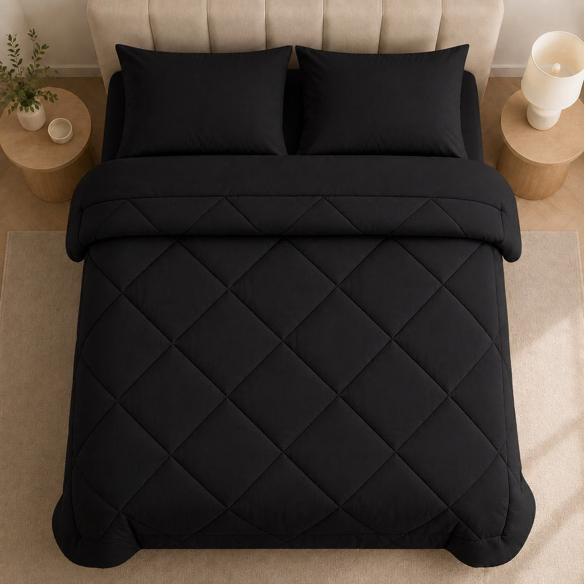2 in 1 Dekbed zonder Overtrek | 2 Kussenslopen | 9 Kleuren