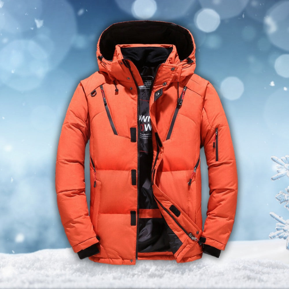 Pufferjas Heren | Afneembare Capuchon | Regenbestendig | 5 Kleuren