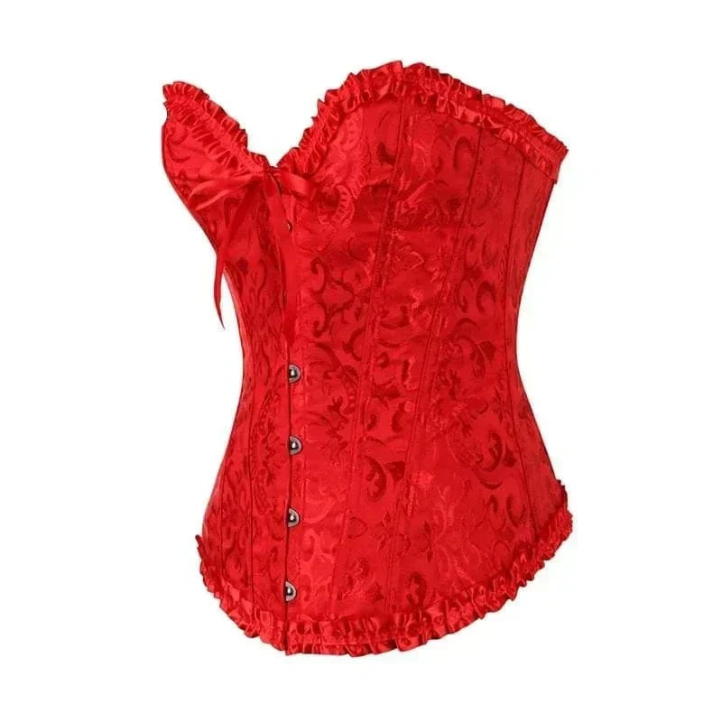 Korset Dames | Brokaatlook | Haken Sluiting | 7 Kleuren