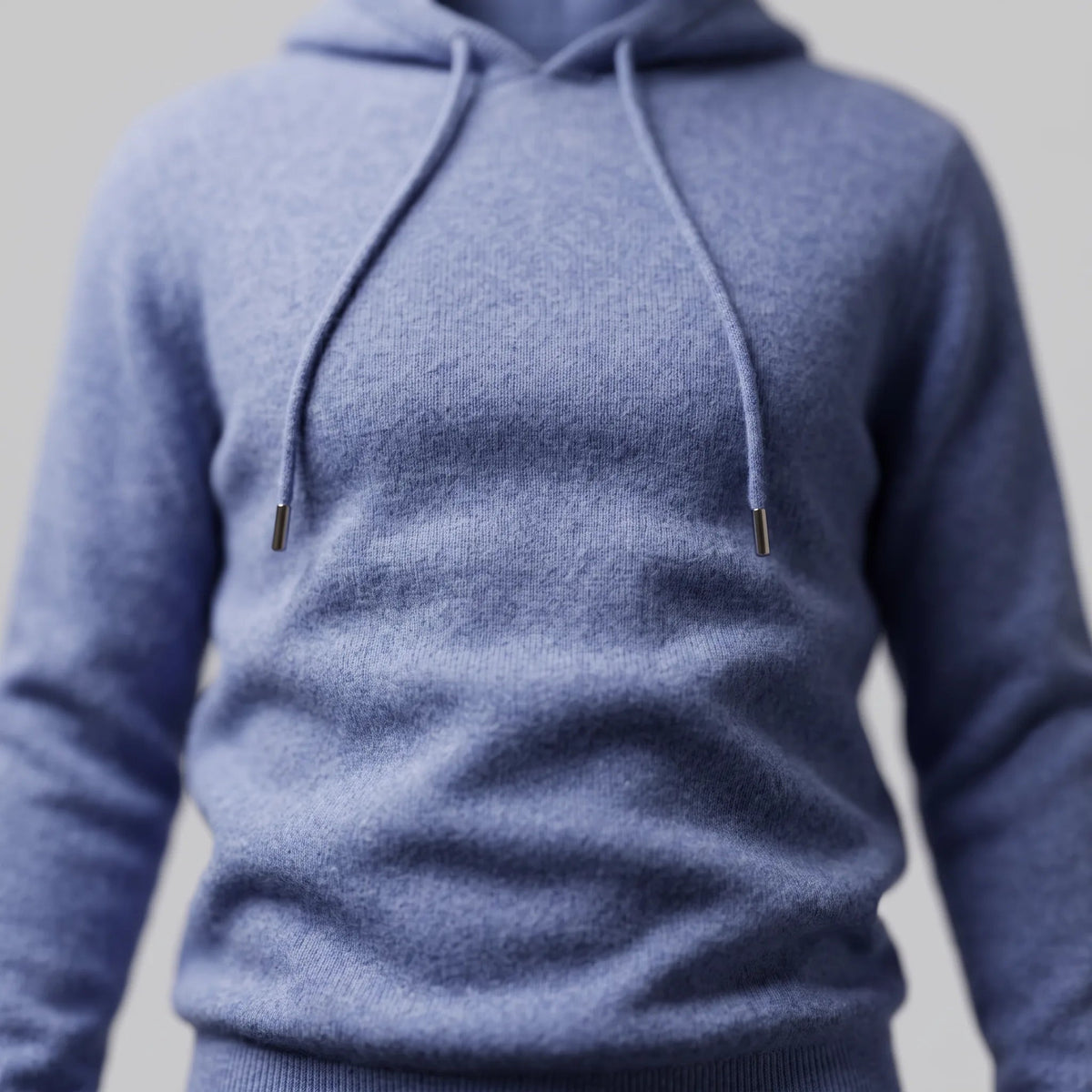 Gebreide Hoodie Heren | Fijngebreid | Trekkoord | Regular Fit