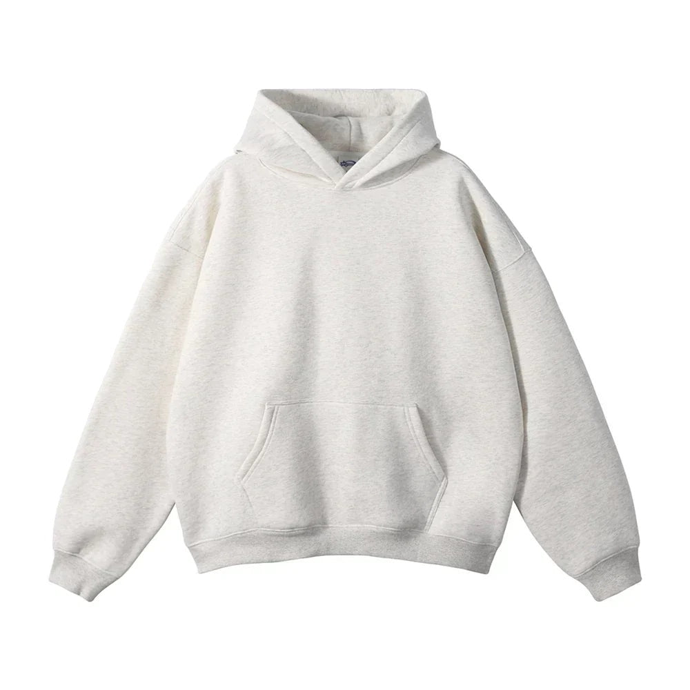 Hoodie Heren met Kangoeroezak | Losse Pasvorm | 15 Kleuren