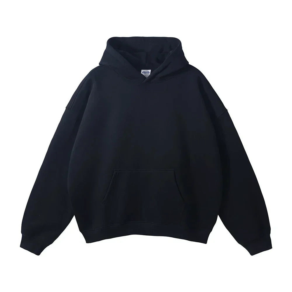 Basic Hoodie Heren | Kangoeroezak | 20 Kleuren