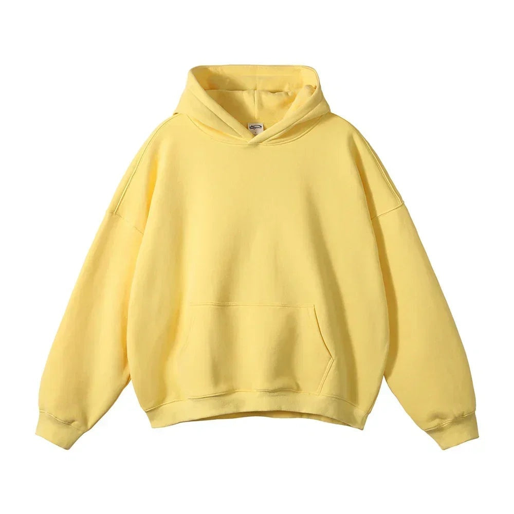 Basic Hoodie Heren | Kangoeroezak | 20 Kleuren