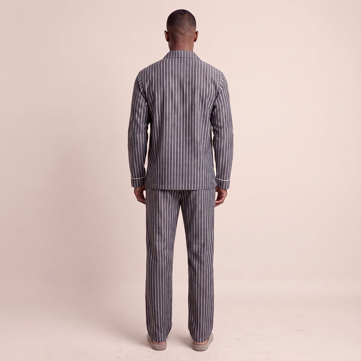 Gestreepte Pyjama Heren | Knoopsluiting | 2 Kleuren