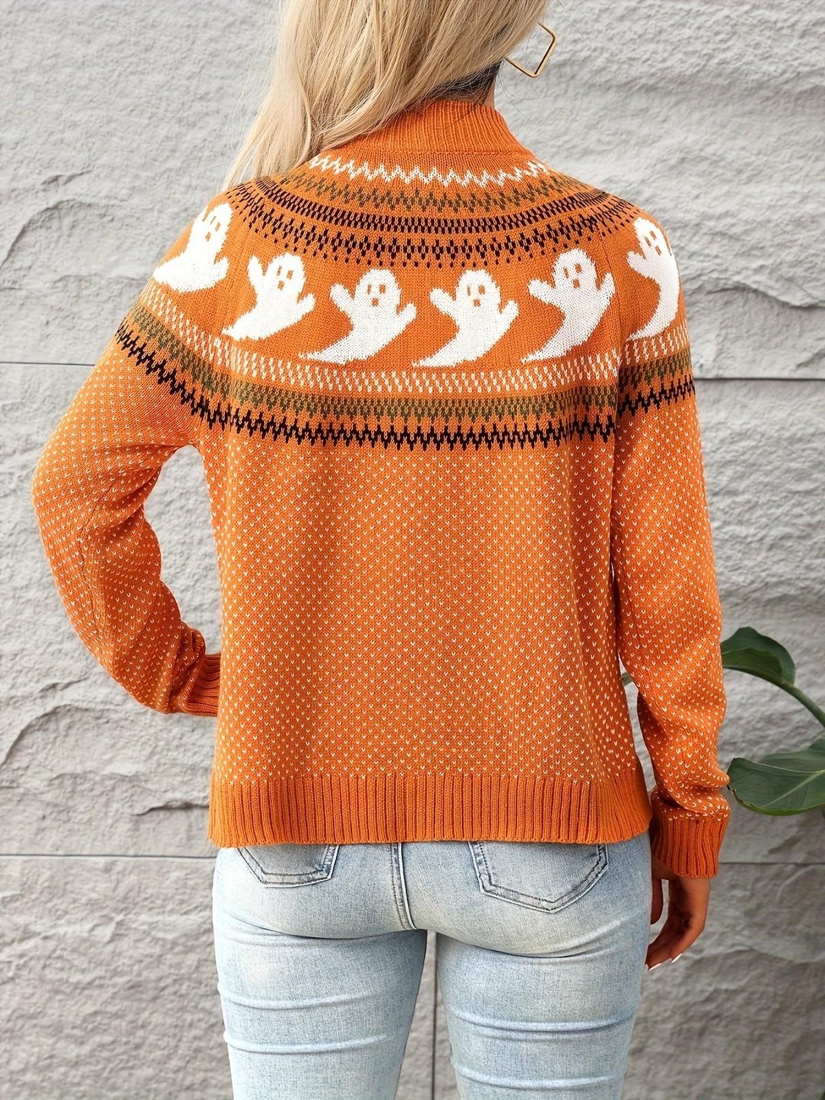 Oranje spookjesvest, achterkant