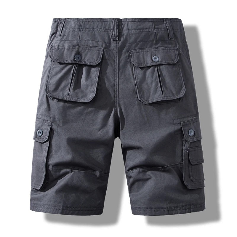 Cargoshort Heren | Katoen | Knielengte | Veel Zakken