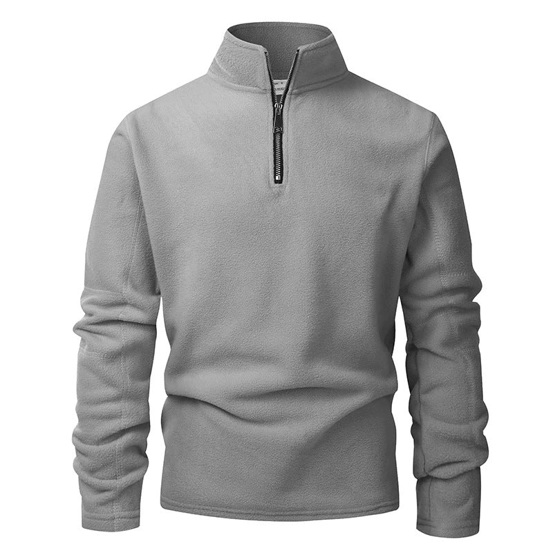 Fleece Pullover Heren | Halve Rits | Opstaande Kraag