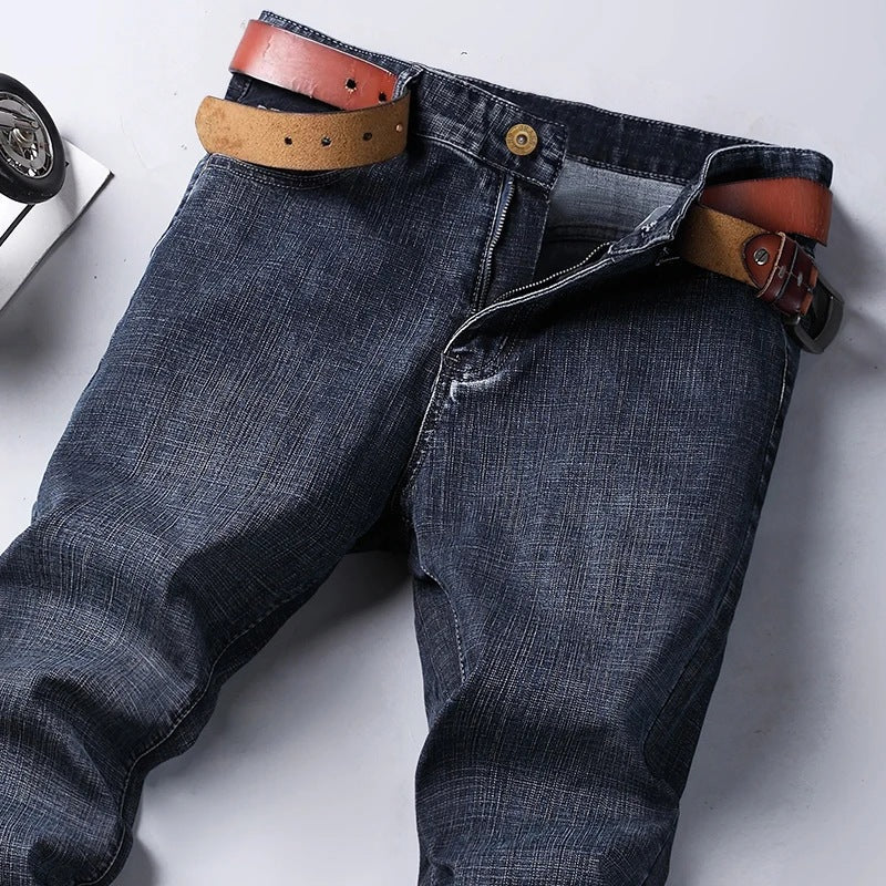 Stretch Jeans Heren | Rechte Pijp | Denim