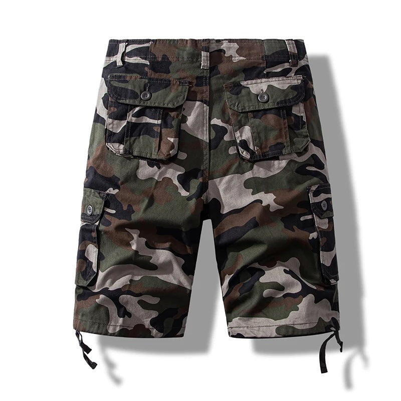 Cargoshort Heren | Katoen | Knielengte | Veel Zakken