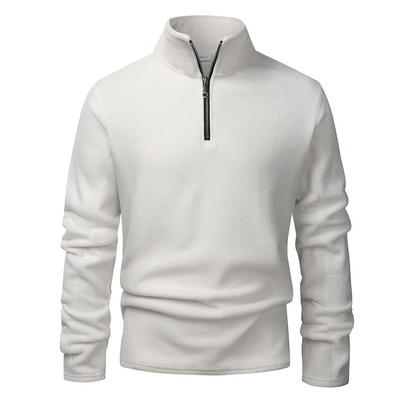 Fleece Pullover Heren | Halve Rits | Opstaande Kraag