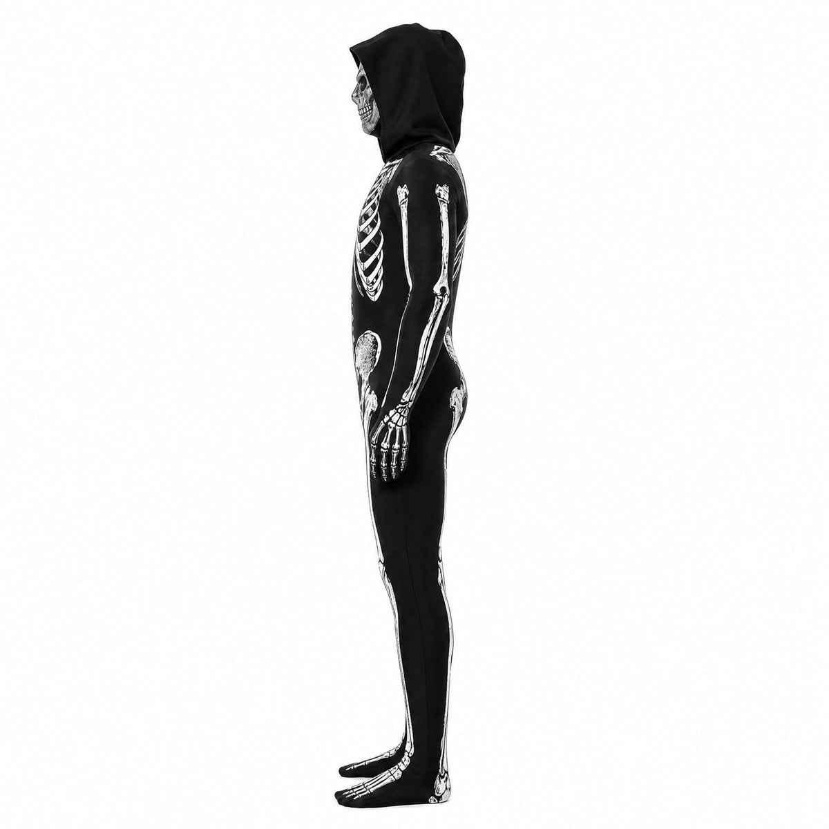 Skelet Onesie | Capuchon | Rugrits | Halloween