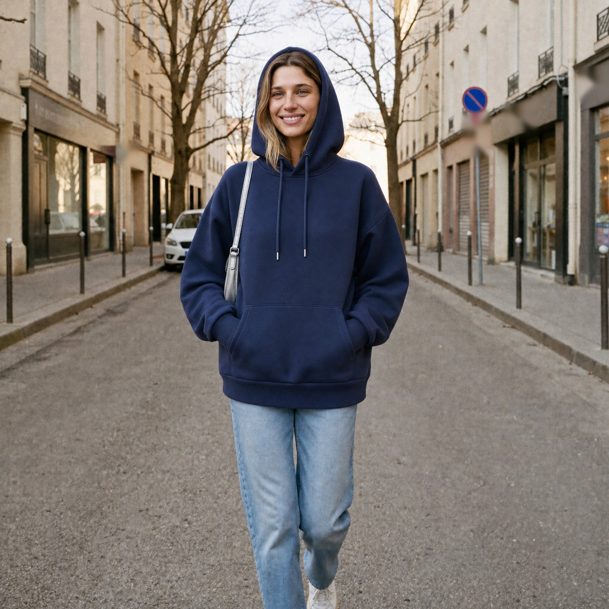 Hoodie Dames met Luipaard Ster Print | Rug | 2 Kleuren