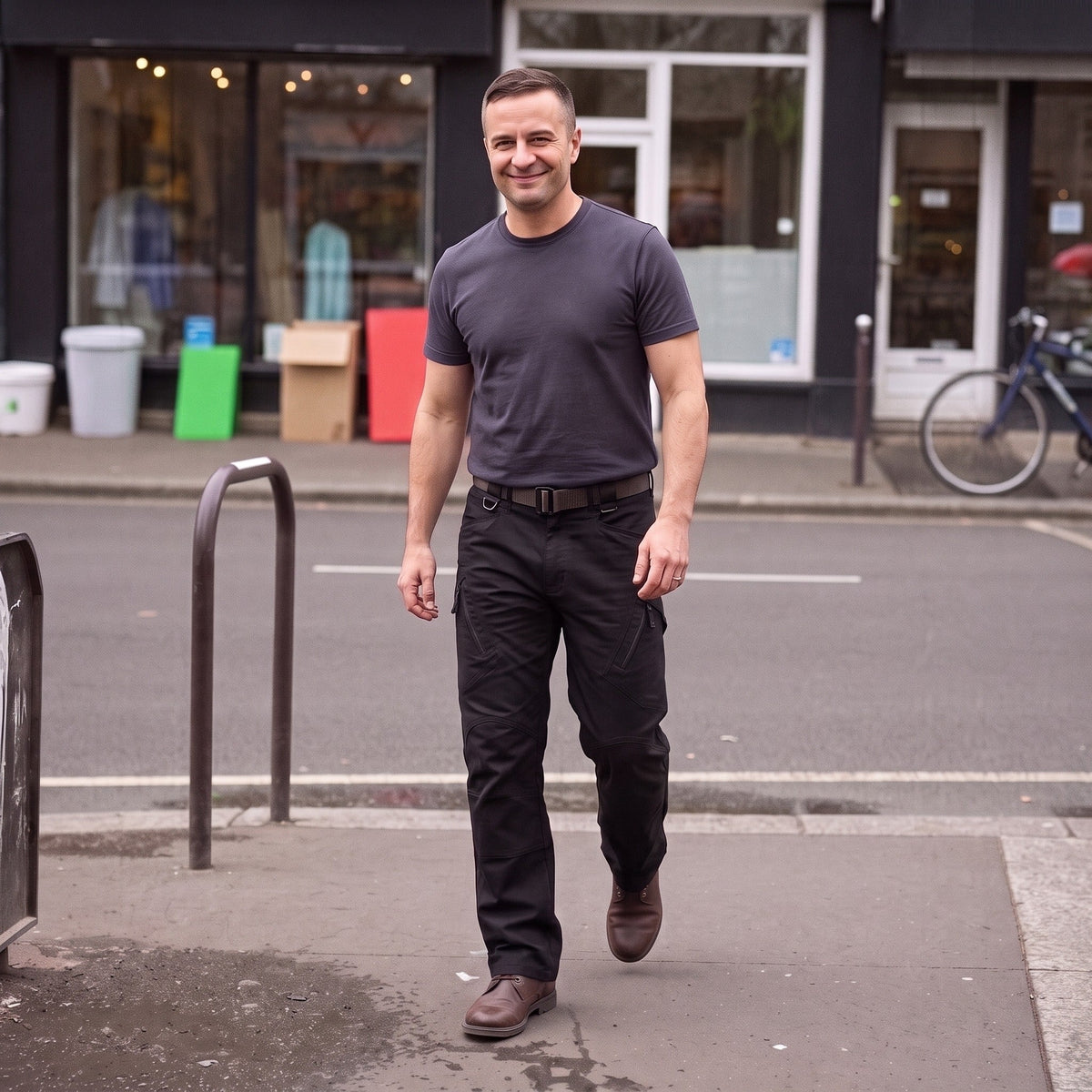 Outdoorbroek Heren | Stretch | Canvas | Cargozakken