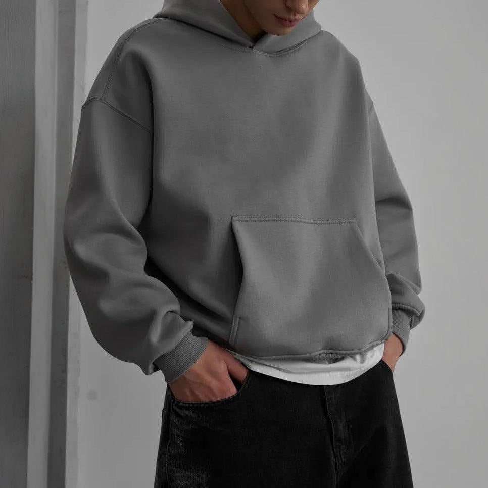 Ruime Hoodie Heren van Dikke Sweatstof | 6 Kleuren
