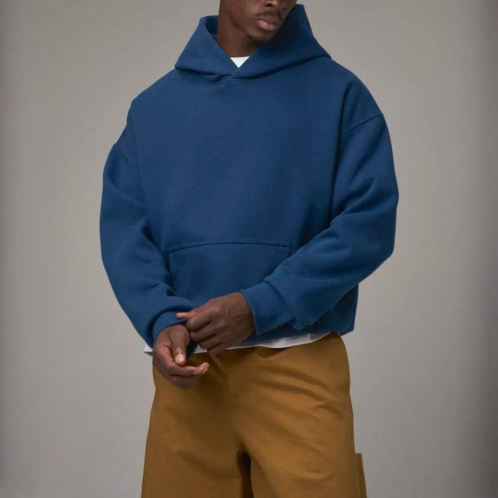 Ruime Hoodie Heren van Dikke Sweatstof | 6 Kleuren
