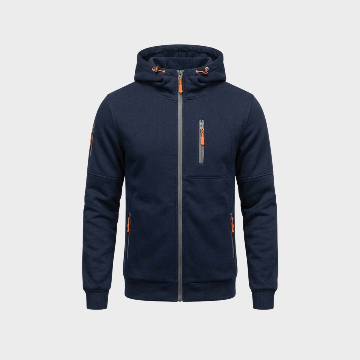 Vest met Capuchon Heren met Borstzak | 6 Kleuren
