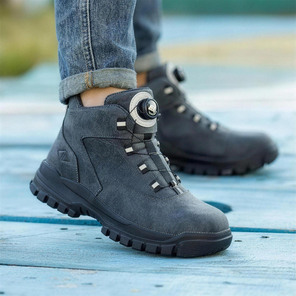 Werkboots Heren | Stalen Neus | Draaisluiting | Gevoerd of Ongevoerd
