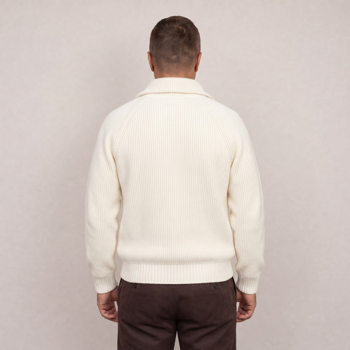 Trui Heren met Halve Rits | Gebreid | 3 Kleuren