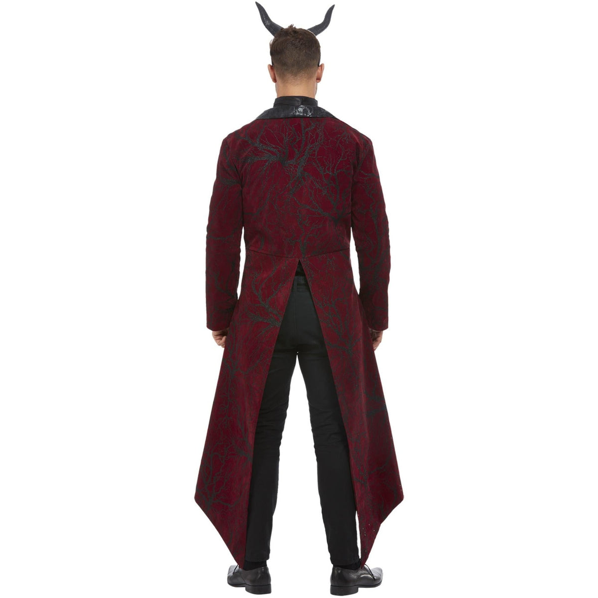 Duivel Slipjas Heren | Bordeaux | Jabot | Hoorns