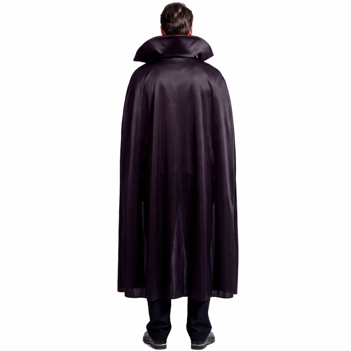 Vampier Outfit Heren | Lange Cape | Ruche Overhemd | Gilet
