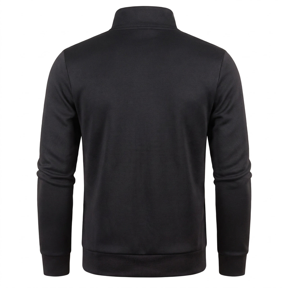 Sweatvest Heren met Opstaande Kraag | Contrastbies | Ritszakken | 4 Kleuren