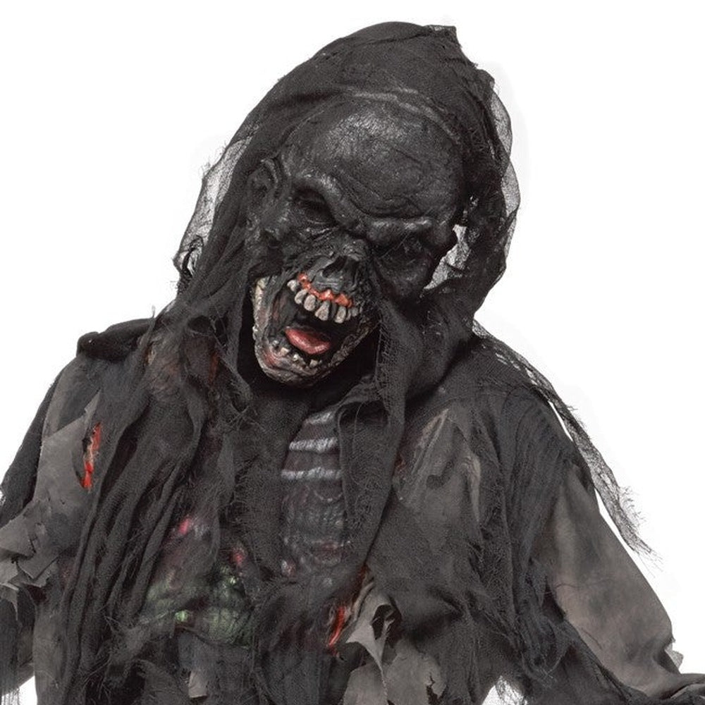 Zombie Kostuum Heren | Verbrande Look | Shirt | Broek | Masker