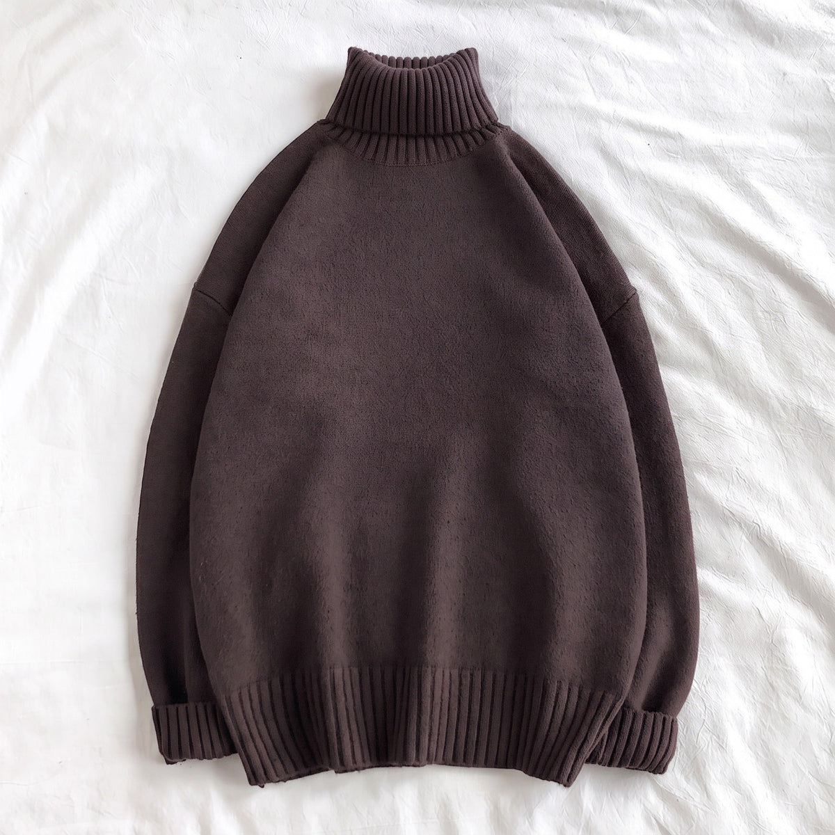 Oversized Coltrui Heren | Gebreid | Verlaagde Schouders