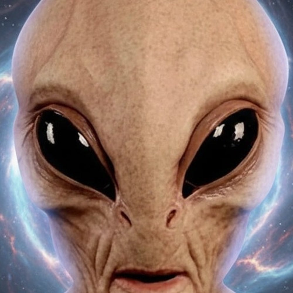 Alien Masker | Latex | Volledig Hoofd met Nekstuk | Grote Ogen
