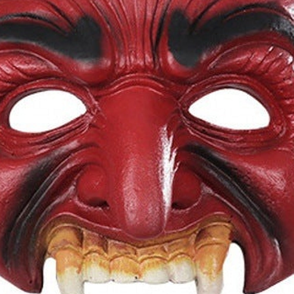 Duivel Halfmasker | Hoorns | 5 Ontwerpen | Halloween Masker